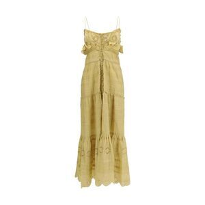 Marant Etoile Beige Cotton Casual Women's Dress